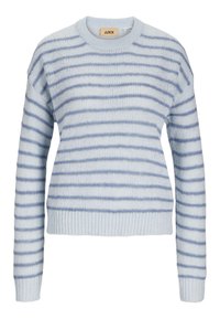 JXPENELOPE CREW NECK - Strikkegenser - skyway stripescoronet blue