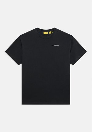 OFF-WHITE, ARROW MONOGRAM OVER TEE UNISEX - Тениска с щампа - black