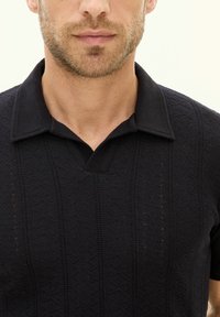 Oscar Jacobson CONNOR STRUCTURED - Polo - night blue