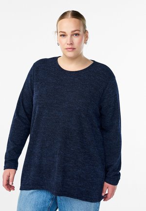 MIT STRUKTUR - Langarmshirt - naval academy mél.