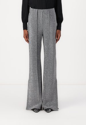 WAGNER SHIMMERING INTERLOCK - Broek - black