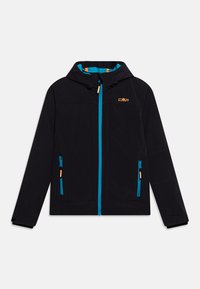 CMP - KID FIX HOOD UNISEX - Softshell dzseki - antracite/reef Miniatűr kép 1