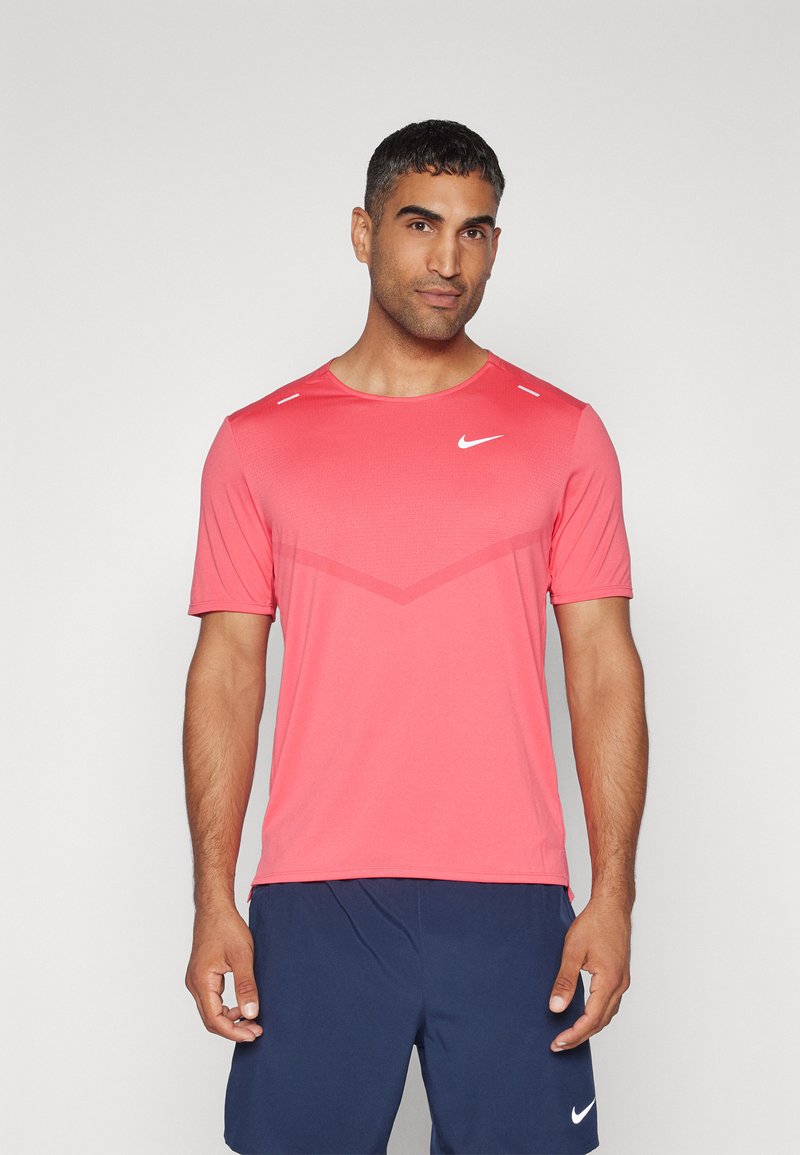 Nike Performance RISE - Camiseta deportiva - aster pink/reflective silver