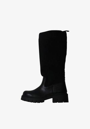 6th Sense, BOTTES À ELASTIQUES SIXTH SENS - Plateaustøvler - noir