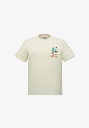 MCM, MCM X WE THE BEST T-SHIRT MIT MEHRFARBIGEM LOGO - T-Shirt print - white
