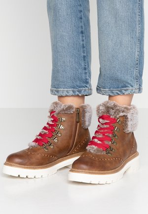Botines bajos - cognac