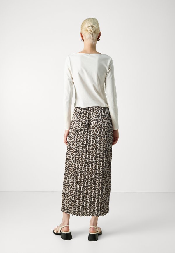ONLALMA LIFE SKIRT - Pleated skirt - pumice stone3