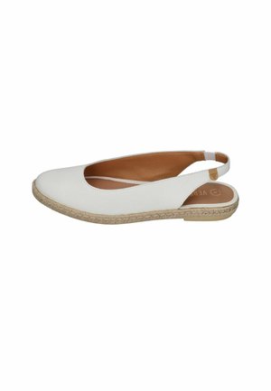KIARA - Slingback ballet pumps - nucleo blanco