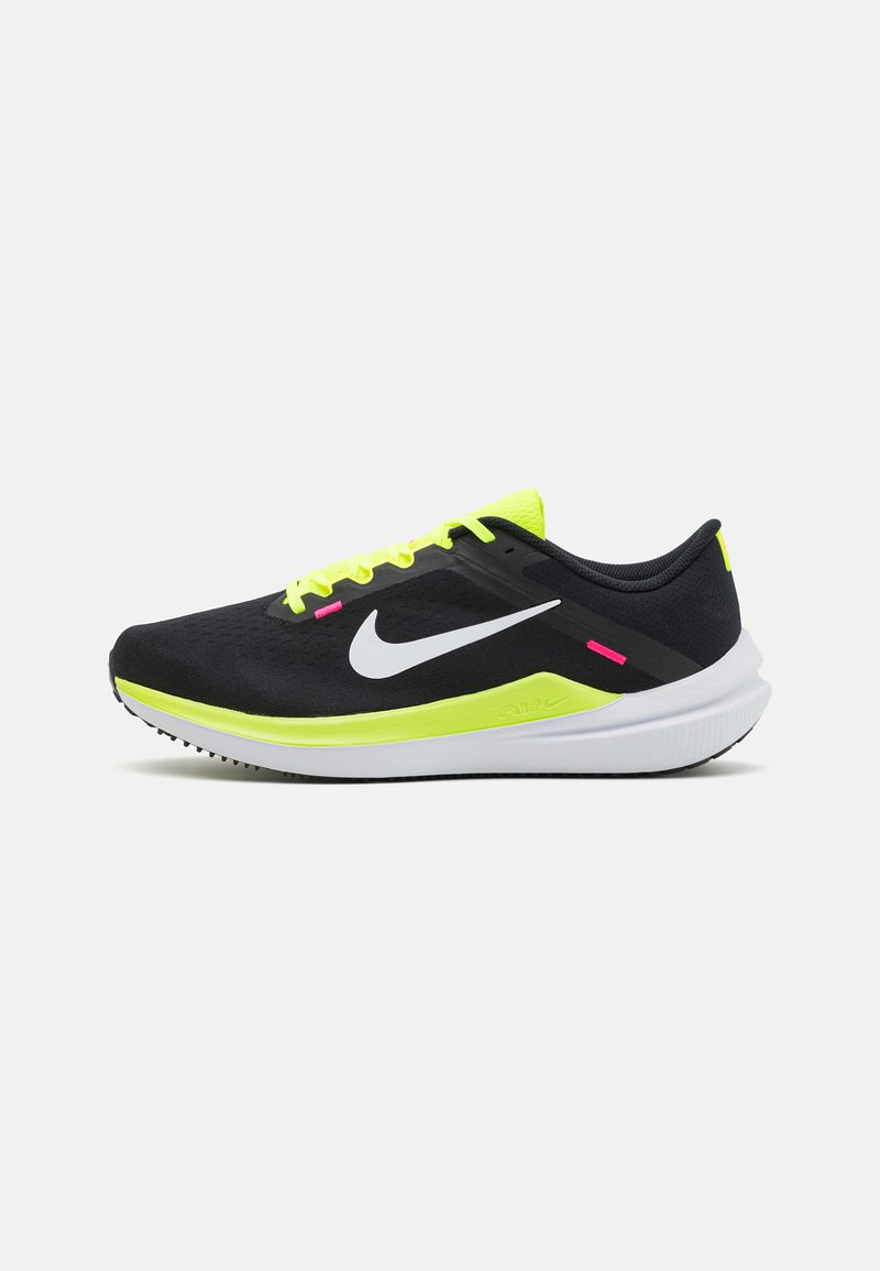 Nike Performance WINFLO Neutral running shoes black/white/volt
