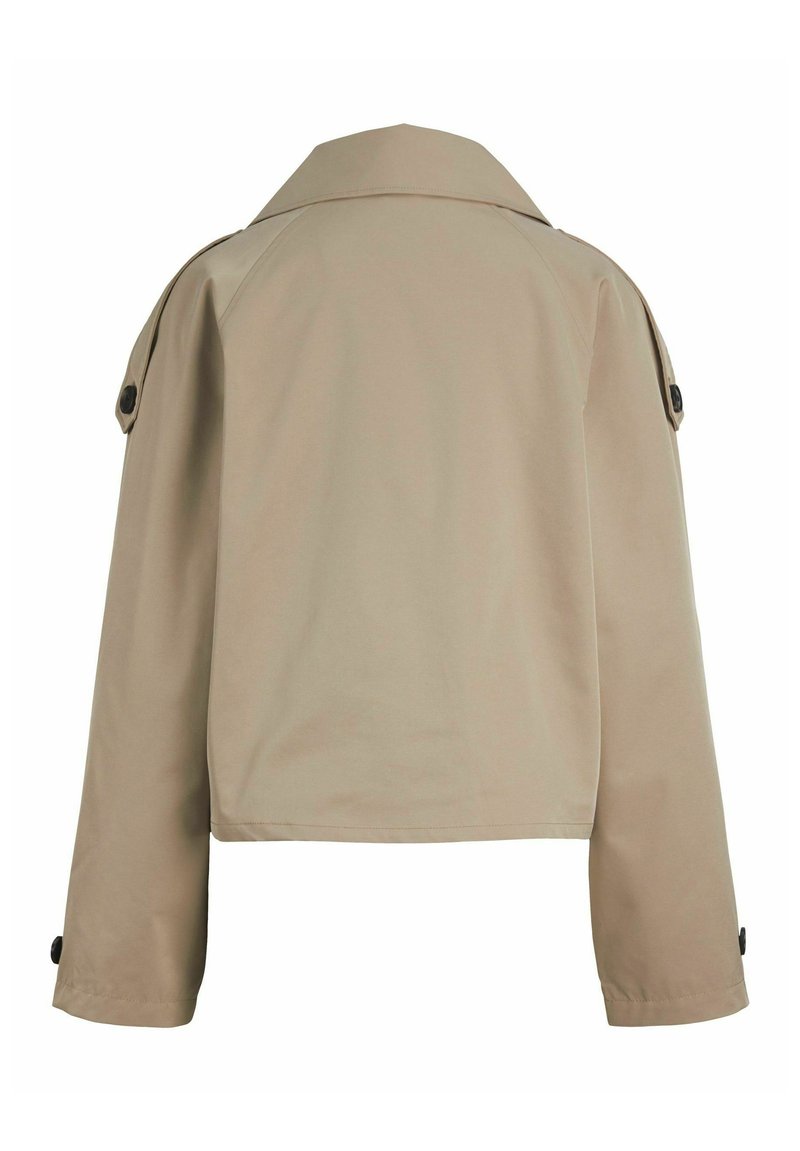 JJXX CARLIE SHORT UNISEX - Trenchcoat - twill/beige - Zalando.de