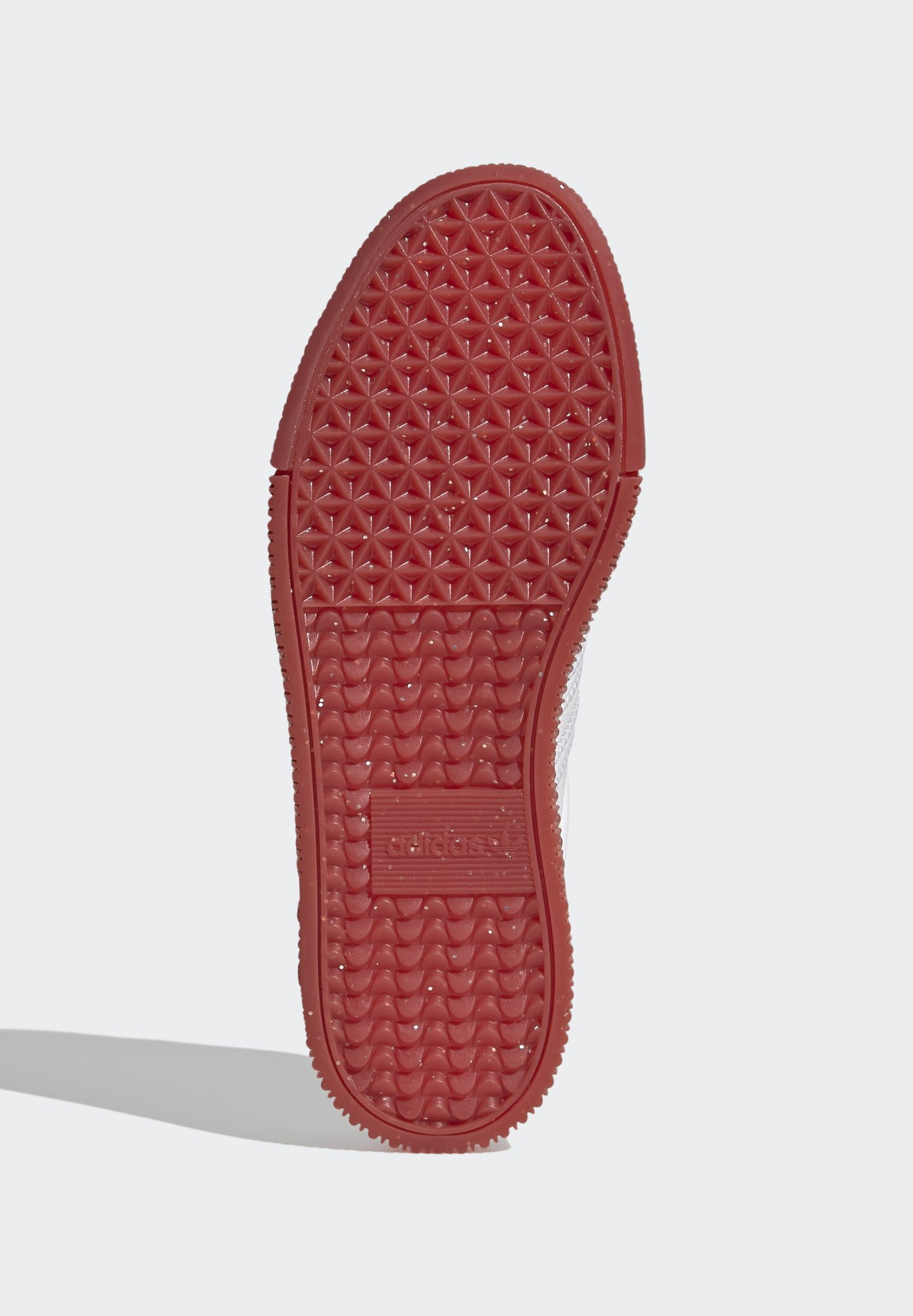 adidas Originals SAMBAROSE - Sneaker low - footwear white/scarlet/core  black/weiß - Zalando.de