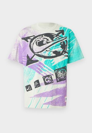 TEE POST STAMP UNISEX - Nyomott mintás póló - spruce aura