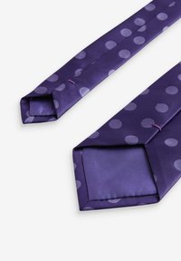 Next PATTERN - Cravate - purple polka dot