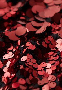 SEQUIN - Cocktailkjole / festkjole - red brocade