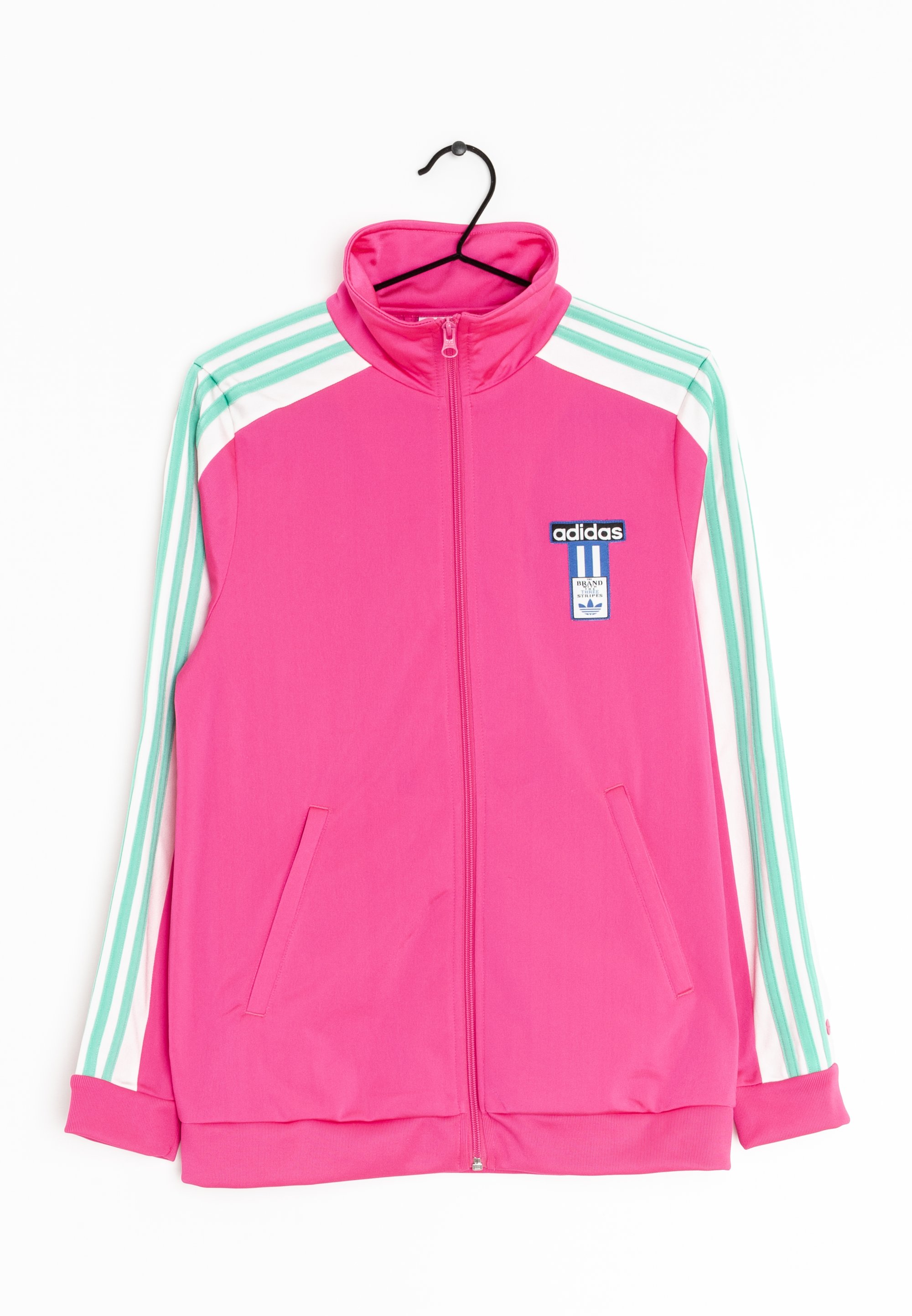 Stripes Adidas Sweatjacke Pink Adidas Originals Sweatjacke Pink