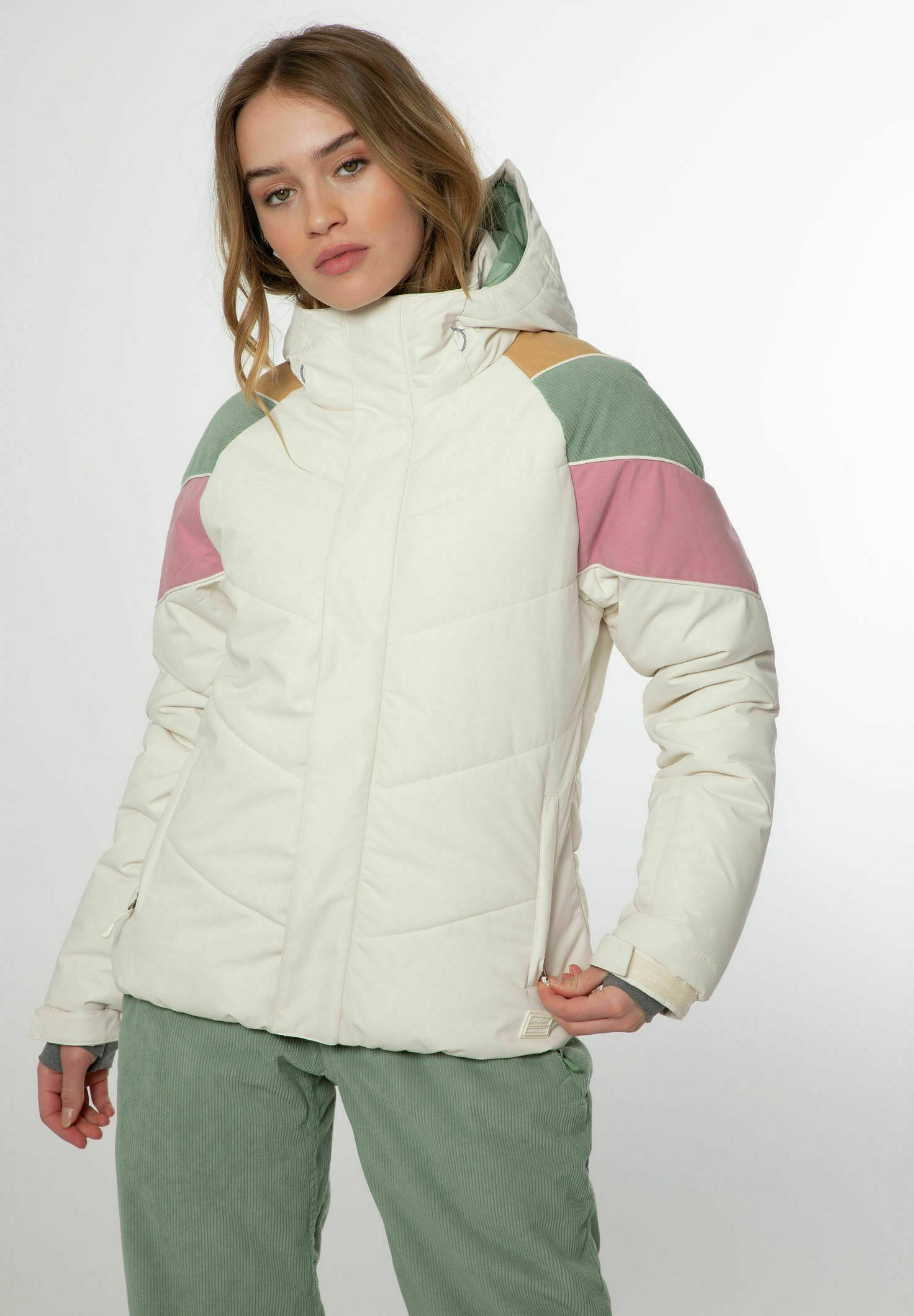 off white snow jacket