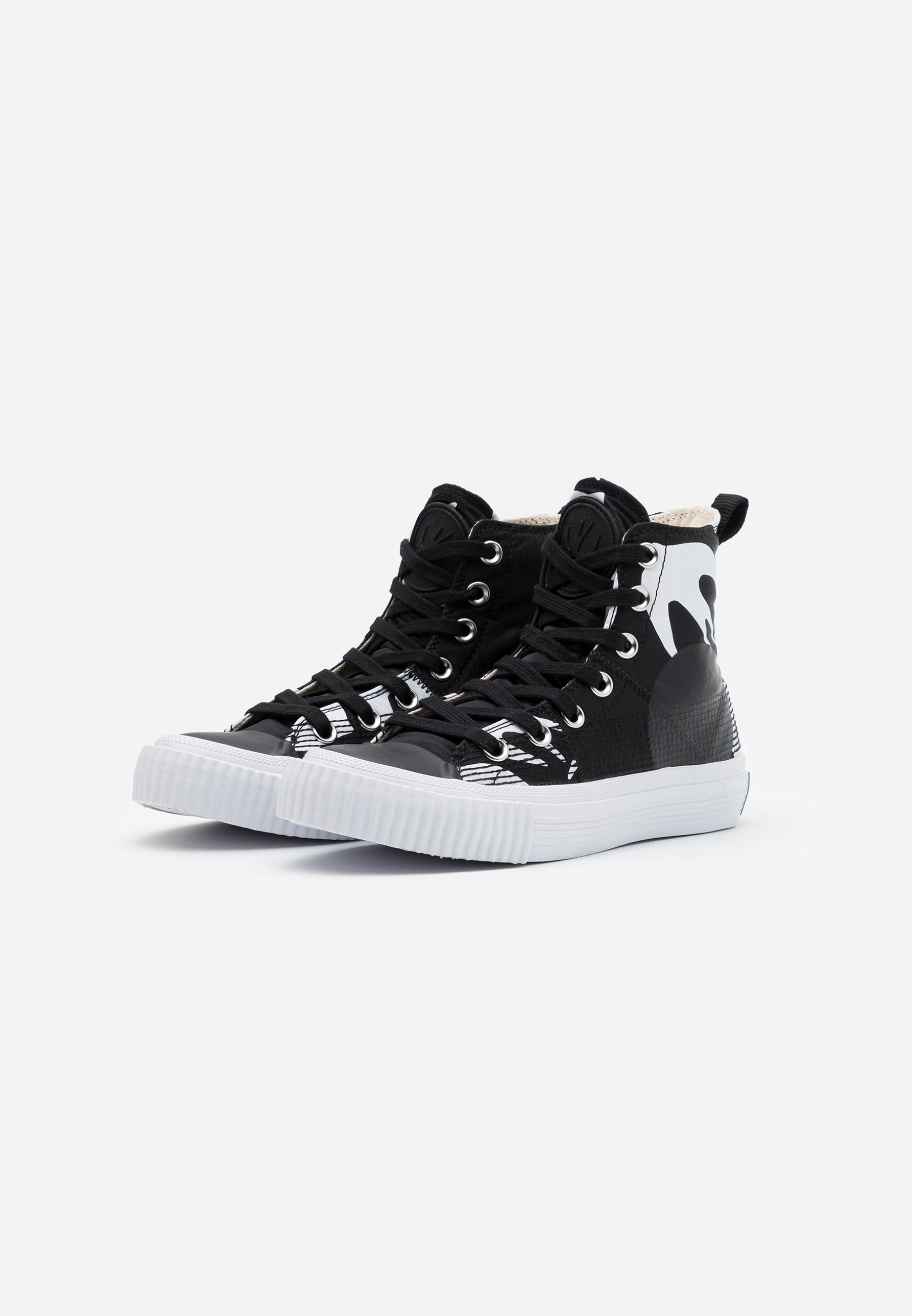 McQ Alexander McQueen SWALLOW CUT UP Høye joggesko black McQ Alexander McQueen SWALLOW HI CUT UP Høye joggesko
