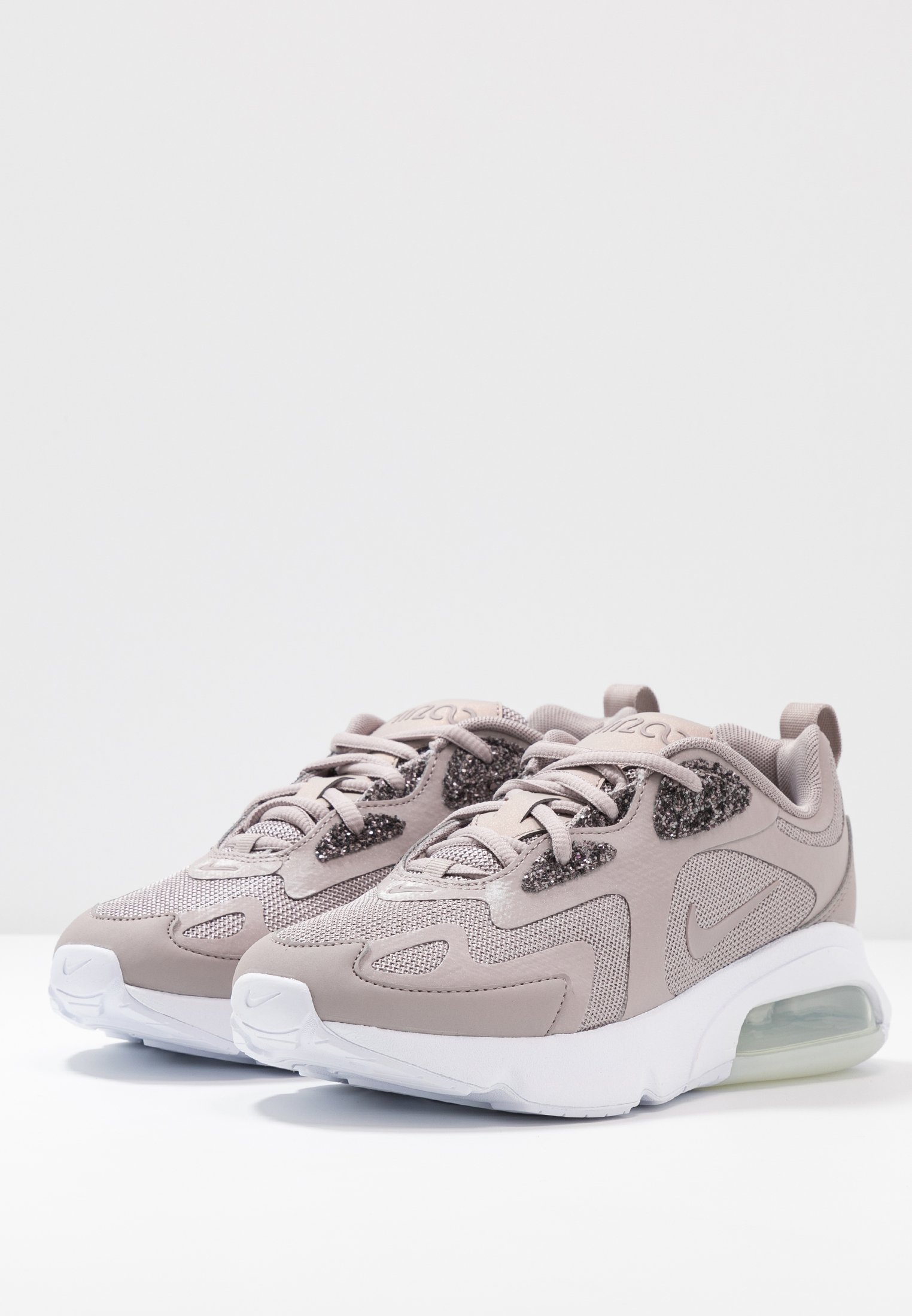 air max 200 trainers pumice pumice glitter white