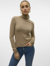 Vero Moda VMHAPPINESS - Pulover - silver mink