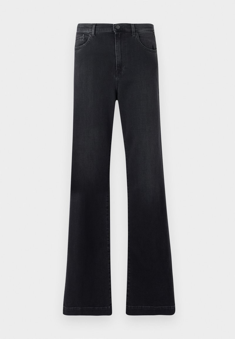 Replay Relaxed fit jeans zwart
