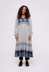 Noa Noa ALOUETTENN - Denné šaty - print offwhite blue
