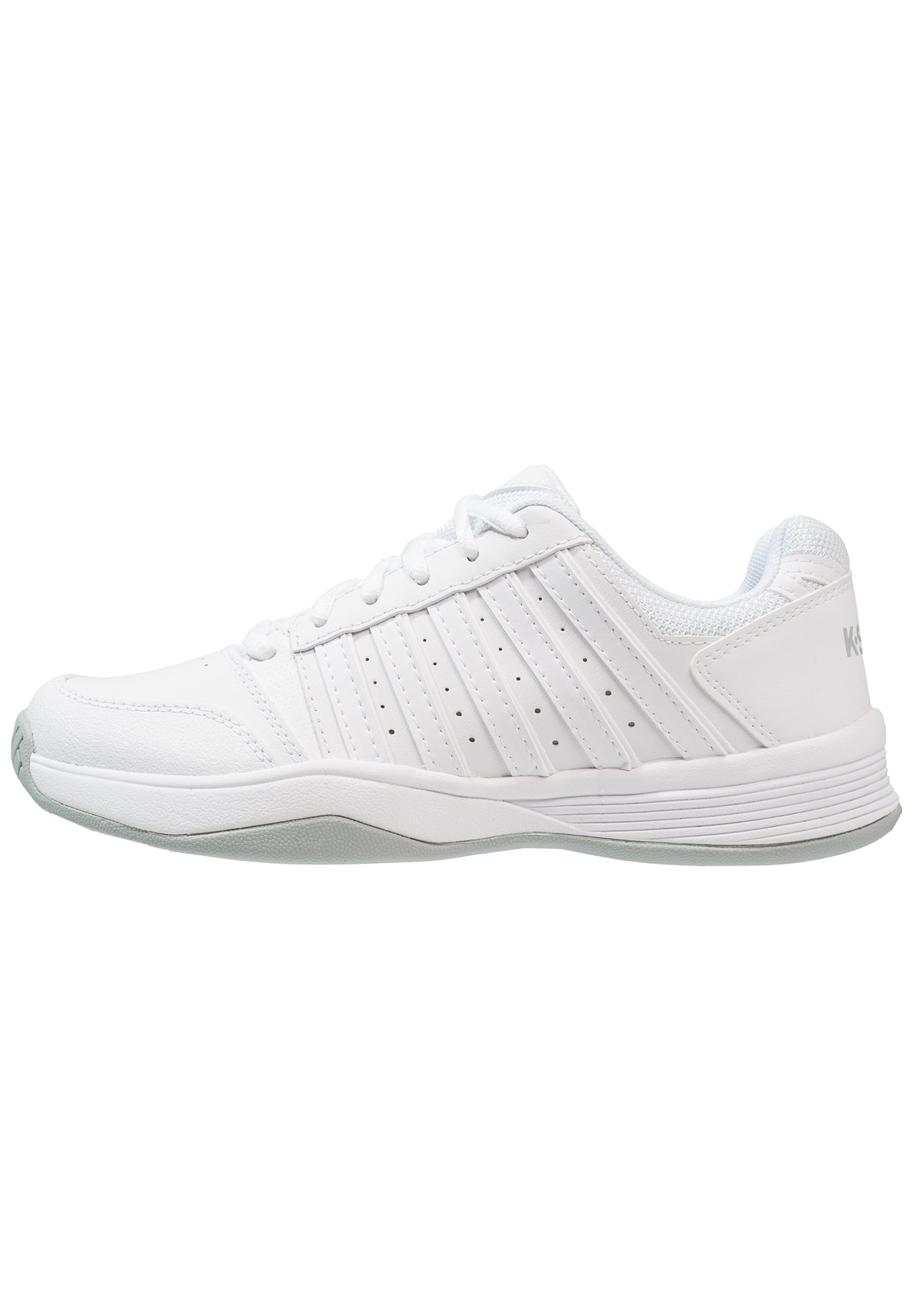 K SWISS COURT SMASH Allcourt tennissko whitenavyhvit K SWISS ACCOMPLISH III Allcourt tennissko whitehighrise