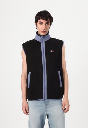 Tommy Jeans POLAR VEST - Waistcoat - black