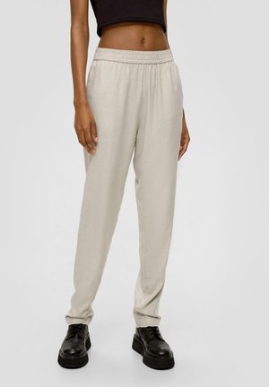 Tracksuit bottoms - creme