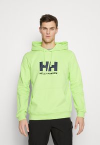 Helly Hansen HH LOGO - Jersey con capucha - sharp green