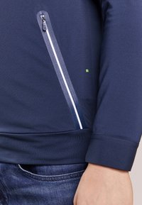 BOSS ATHLEISURE Zip-up sweatshirt - dark blue