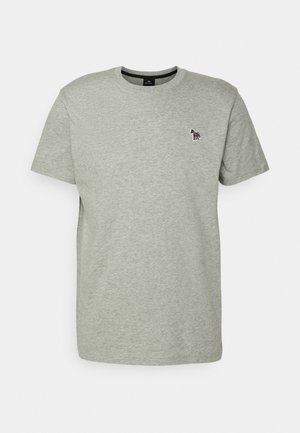 MENS SLIM FIT ZEBRA - T-shirts basic - grey