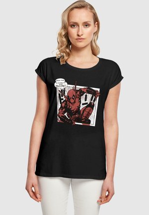 DEADPOOL TACOS BREAKTIME - Print T-shirt - black