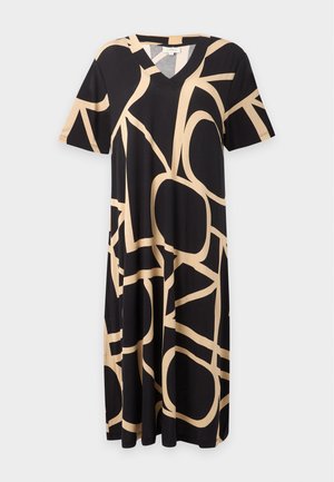 ONLY Carmakoma, CARFYRLA Midi - Vestito di maglina - black