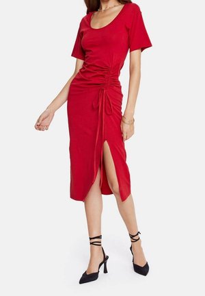 Vapaa-ajan mekko - red