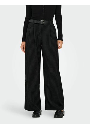 ONLREINA GERADE GESCHNITTEN  - Pantalon classique - black