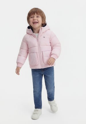 Calvin Klein Jeans PUFFER JACKET UNISEX - Χειμωνιάτικο μπουφάν - pink ice