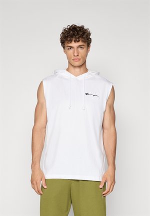 HOODED TEE - Print T-shirt - white