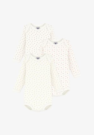 Petit Bateau, PACK OF 3 - Body - white multicolor