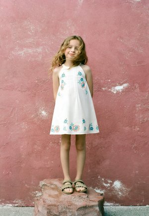 Mango Kids, BABY - Denné šaty - off-white