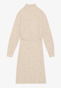 Vestido de punto - beige melange