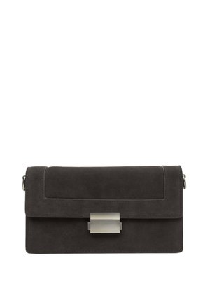 ZE SREBRNYMI DETALAMI - Kabelka - brown