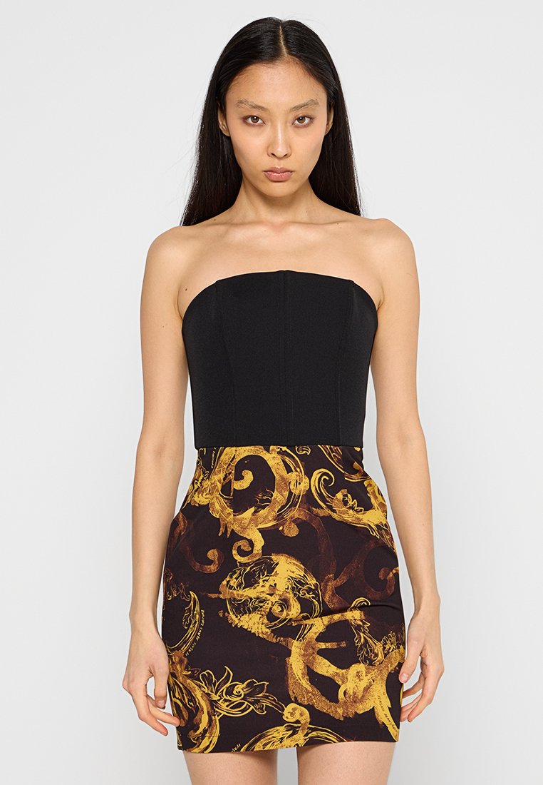 Versace Jeans Couture Cocktailjurk zwart Versace Jeans Couture Cocktailjurk zwart