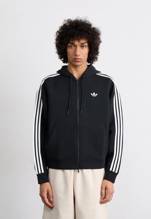 SPACER HOODIE - Zip-up sweatshirt - black