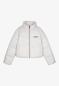 GEORGIA PUFFER JACKET LOGO - Talvejope - bone white