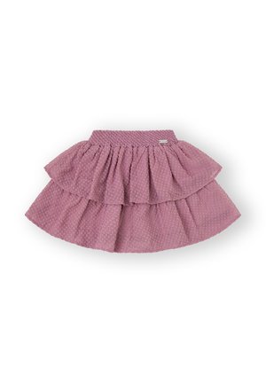 Falda acampanada - rosa palo