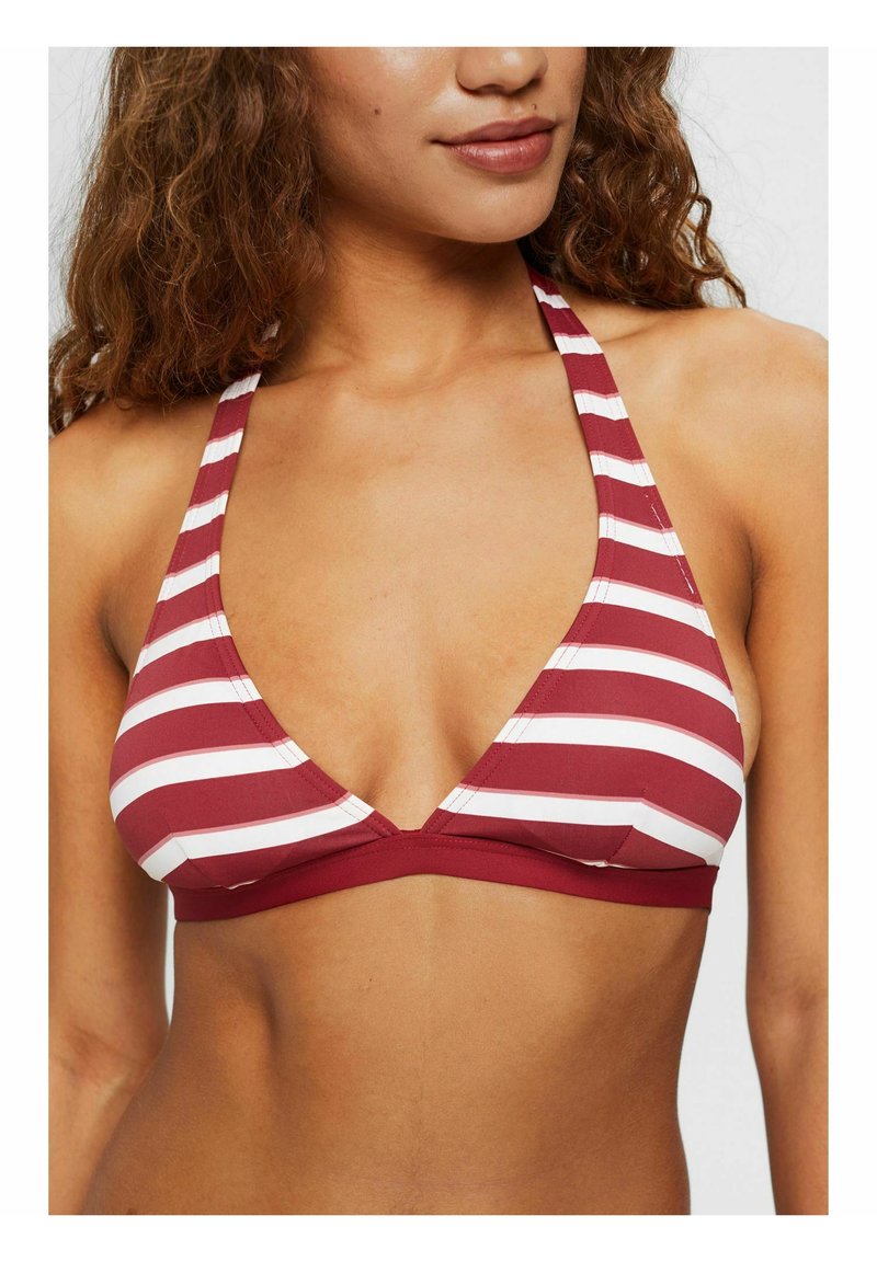 Esprit Bikini top dark red Zalando.co.uk
