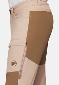 Mammut ZINAL HYBRID - Friluftsbyxor - savannah/dark sand