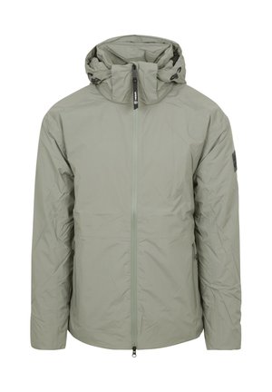 Winterjas - groen grijs