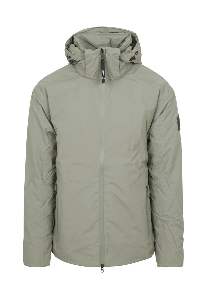 TENSON Winterjas - groen grijs