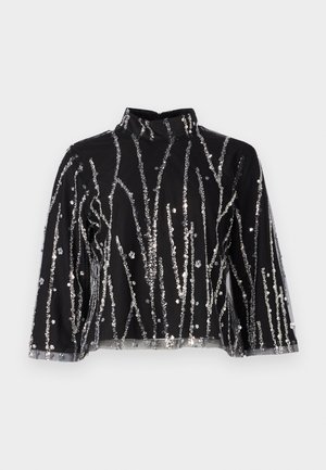 Bruuns Bazaar DAFFI - Bluse - black/silver